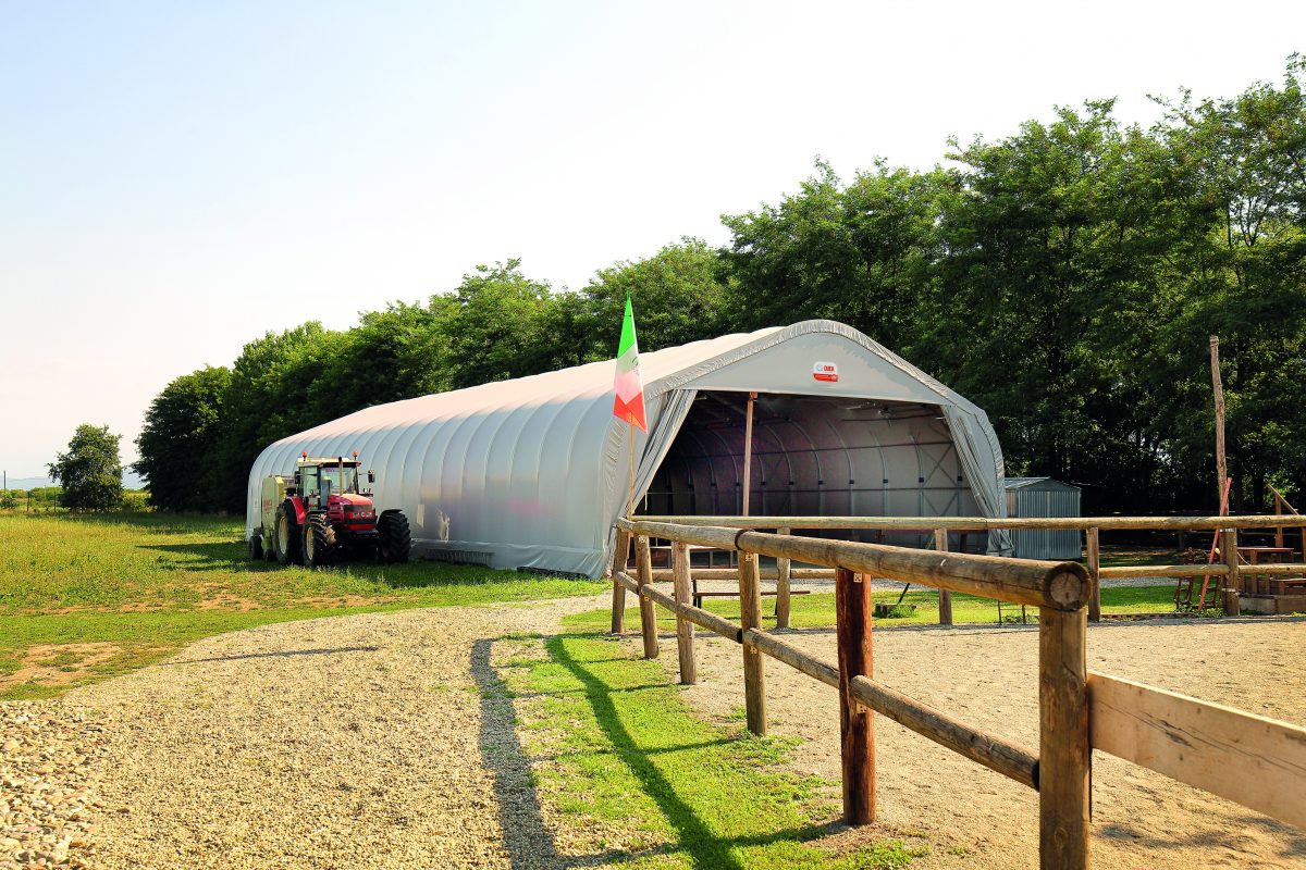 Tunel agricol arcuit • Smart Tunnel